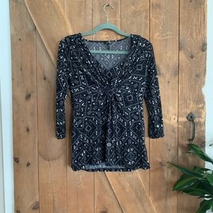 Daisy Fuentes Geometric Top